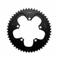 TRUVATIV Corona Red 50 Denti Bcd 110mm Nero