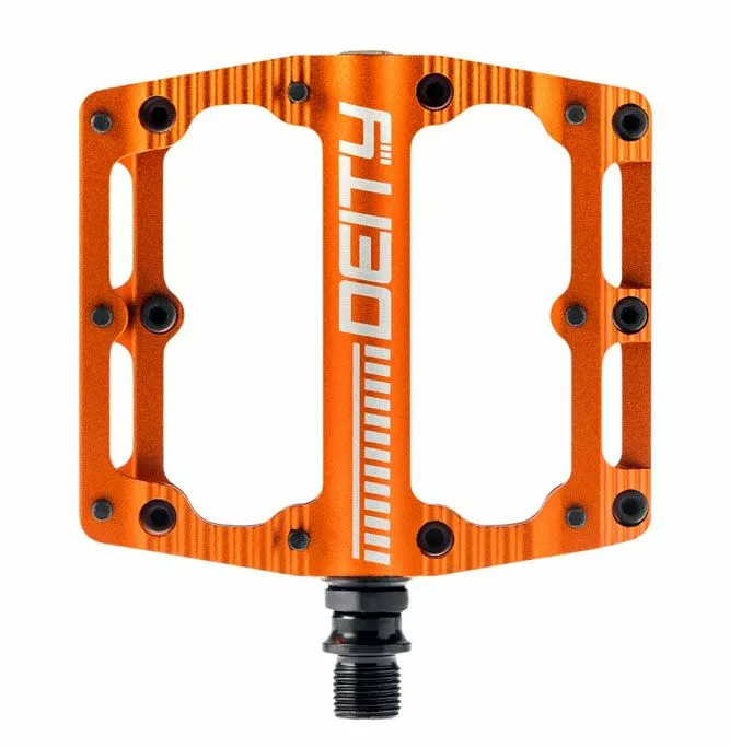 Pedali Deity Black Kat Arancione 3 Pedali Deity Black Kat Arancione