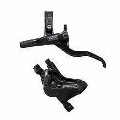 Shimano Impianto Freno A Disco Mt4100 4 Pistoni Posteriore Nero