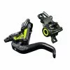 MAGURA Impianto Frenante MT8 Sl Sx/dx 2200mm Nero/giallo Fluo