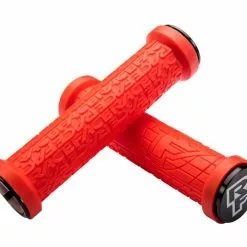 Race Face Manopole Grippler Lock On 30mm Rosso