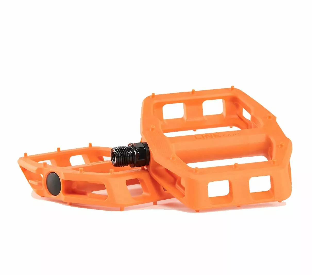 Pedali Bontrager Line Comp Flat Arancione 3 Pedali Bontrager Line Comp Flat Arancione