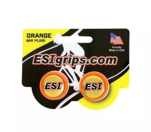 ESI Grips Tappi Manubrio Arancione 3 ESI Grips Tappi Manubrio Arancione