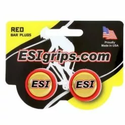 ESI Grips Tappi Manubrio Rosso
