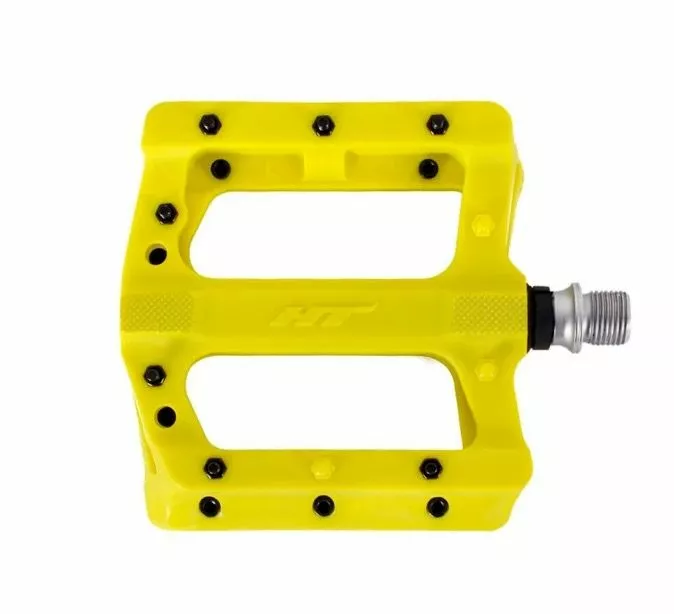 HT Components Pedali Flat PA01A Giallo Fluo 3 HT Components Pedali Flat PA01A Giallo Fluo