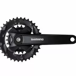 Guarnitura Shimano Altus Mt101 2x9v. 36/22 175mm Nero
