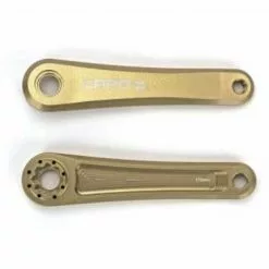 Leonardi Factory Guarnitura Leonardi Racing Capo Quarq 170mm Senza Corona Oro