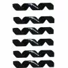 ALLIGATOR Copriguaina In Gomma 4/5mm Nero 6pz -Vendite Impianti Frenanti sdfefewf