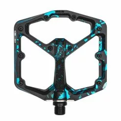 Pedali Crankbrothers Stamp 7 Splatter Blu Tg.L